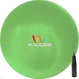 Wacces Fitness and Exercise Ball 65cm Green