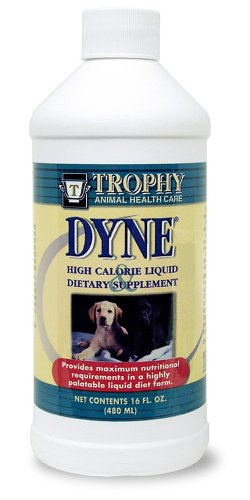 Trophy 32-Ounce Dyne High Calorie Animal Supplement 