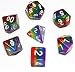 Polyhedral DND Game Dice Set Transparent Rainbow Dice Compatible Dungeons and Dragons Role Playing Game(RPG),MTG,Pathfinder,Table Game,Board Games Dice Set