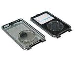 Crystal Clear Case in cylinder package-60GB//eye catching case// semi-water proof// strong to protect