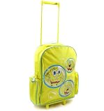 Spongebob Squarepants - Childs Boys Wheeled Bag Trolley Suitcase Travel Cabin Bag