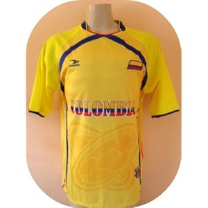 COLOMBIA SOCCER JERSEY SIZE LARGE .NEW