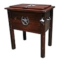 Leigh Country Char-log 54 qt. Star Medallion Patio Cooler