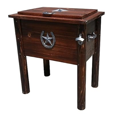 Leigh Country Char-log 54 qt. Star Medallion Patio Cooler