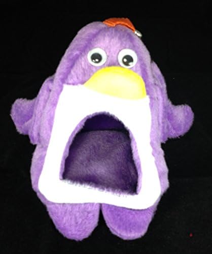 Penguin Hanging Hammock Bunk Bed House Rat Bird Sugar Glider Hamster Small Pet (Purple)