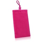 BoxWave Apple iPhone 3G S Velvet Pouch (Cosmo Pink)