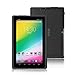 iRULU eXpro X1 7 Inch Quad Core Google Android Tablet PC, 1024x600 Resolution, 16GB Nand Flash, Wi-Fi, Games, Dual Cameras (Black)