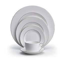 Vera Wang by Wedgwood Blanc Sur Blanc Five-Piece Place Setting