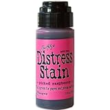 Ranger Tim Holtz Distress Stain, 1-Ounce, Picked Raspberry