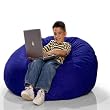 Jaxx Cocoon Jr. (Microsuede Blueberry) (48"H x 48"W x 12"D)