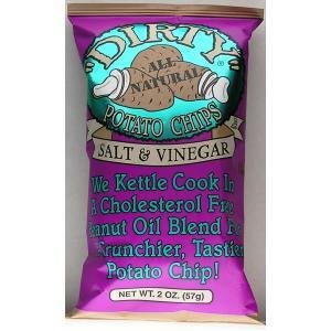 Dirty Potato Chips - Salt & Vinegar - 2oz bag by Dirty Potato Chips