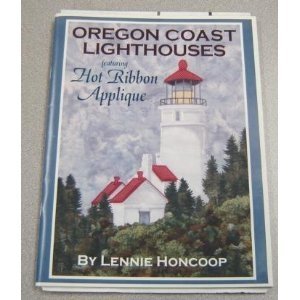 Oregon Coast Lighthouses Featuring Hot Ribbon Applique