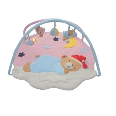 Fresh Sleeping Bear Activity Baby Gym Playmat