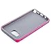 Note 5 Case, LK [Shock Absorbent] Dual Layer Hybrid Armor Defender Rugged Hard Protective Case Cover For Samsung Galaxy Note 5, Hot Pink / Grey