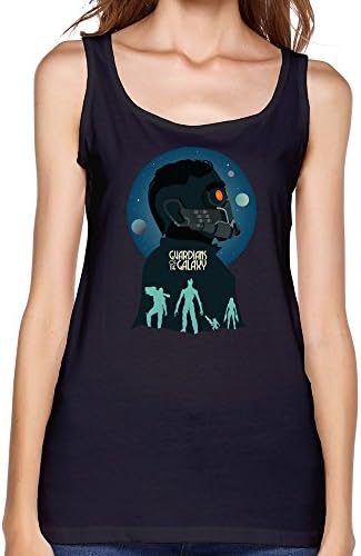 JeFF Guardians Of The Galaxy 2014 Film Women Tank Tops Black X-Large