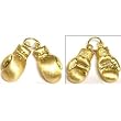 Boxing Gloves Charm 14k Gold 36mm