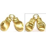 Boxing Gloves Charm 14k Gold 36mm