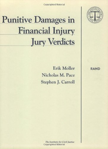 Punitive Damages in Financial Injury Jury Verdicts: Executive Summary
