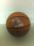 BRANDON JENNINGS SIGNED AUTOGRAPHED BASKETBALL MILWAUKEE BUCKS W/ HOLOGRAM + COA