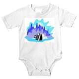 Onesie with titanic, iceberg, sinking, ship, boat