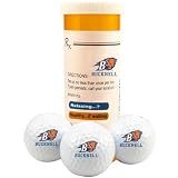 Bucknell Bison Rx Three Pack Golf Balls