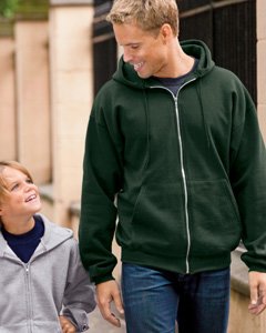 Champion 9 oz 50/50 Full-Zip Hood. S2442C