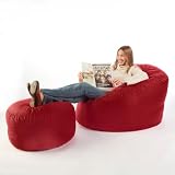 EcoSak Foot Rest in Chili Pepper