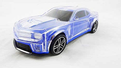 Toy Car With Flashing Body On Entire Car Body Battery Operated Toy Car Equipped With Bump N Go Technology (Color may vary)