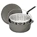 Bayou Classic 7460 Dutch Oven with Basket, 8-1/2-Quart
