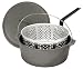 Bayou Classic 7460 8-1/2-Quart Cast-Iron Dutch Oven and Lid with Perforated Aluminum Basket