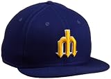 MLB Seattle Mariners 9Fifty Cooperstown Collection Snapback Cap (Dark Royal, One Size Fits Most)