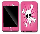 Pink Skull Skin Decal Protector for Ipod Touch 2nd Generation