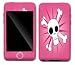 Pink Skull Skin Decal Protector for Ipod Touch 2nd Generation