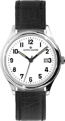 Alpha Saphir Herren-Uhren Quarz  Analog 310B Preisvergleich