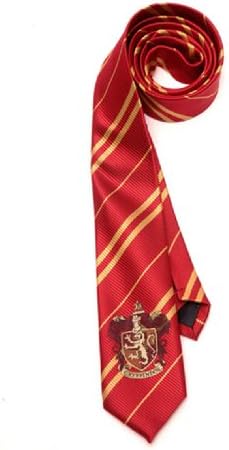 Harry Potter Necktie Sorting Silk Neck Tie Cosplay Costume (Red Gryffindor)
