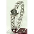 YEMA by Seiko of France Women's Silver-tone Watch with Graphite Colored Dial. Model: YM550
