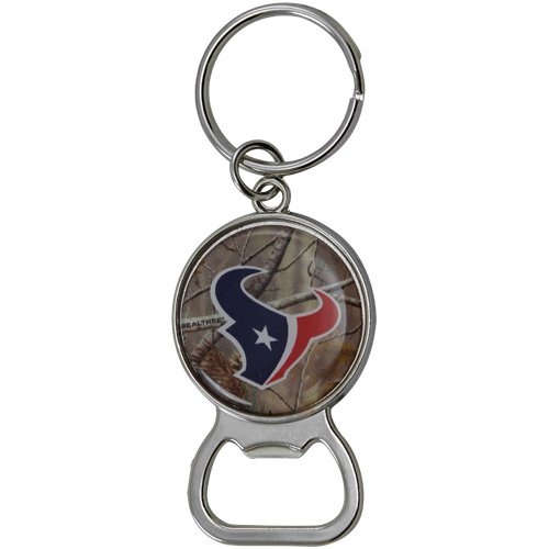 Houston Texans Real Tree Bottle Opener Keychain