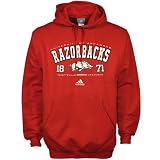 adidas Arkansas Razorbacks Cardinal School Pride Hoody Sweatshirt