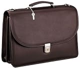 Review Jack Georges  / Jack Georges Platinum Triple Gusset Flap w/ Open Back Pocket Leather Business Cases