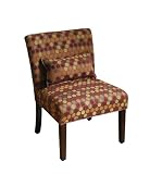 Accent Chair with Pillow – Dot Fabric