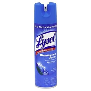 Lysol Disinfectant Spray - Spring Waterfall Scent: 19 OZ.