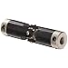 Boston Gear JP621/4 Universal Joint, Single, Molded, 0.250" Bore, 0.860" Bore Depth, 2.641" Length, 0.625" Outside Diameter, 60 ft/lbs Max Torque, Delrin