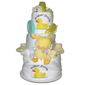 Rubber Duck Diaper Cake
