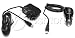 Value Pack 1 - Travel Charger Set (2 pieces) fits HTC AT&T Tilt Cingular 8925 / TyTN II / TyTN / 8525 / 8125 / MDA / Touch / O2 XDA II Mini S, i-Mate K-JAM, Qtek 9100, MDA Compact Pocket PC Phone