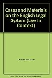 Cases and materials on the English legal system