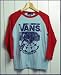 (バンズ)VANS ベースボールTシャツ「CALF66」
