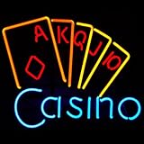 On The Edge 260008 Casino Neon Sign