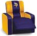 DreamSeat Minnesota Vikings NFL Leather Recliner