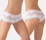 Women's pretty hipster lace panty