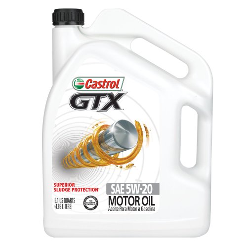 Castrol 03560 GTX 5W20 Conventional Motor Oil 5.1 Quart Jug Buy